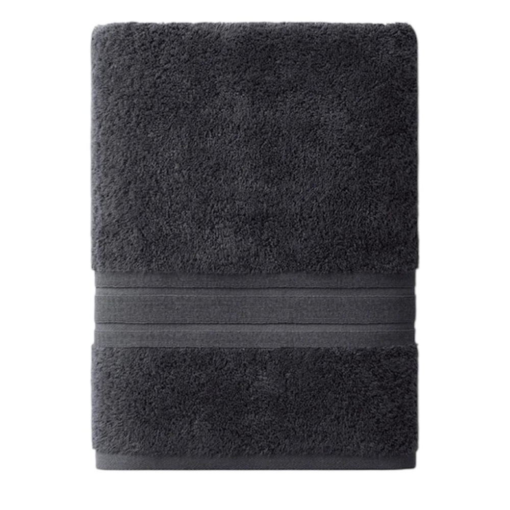 The Company Store Turkish Cotton Bath Towel Pewter Gray